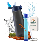 Gourde filtrante pour eau non potable + E-BOOK OFFERT