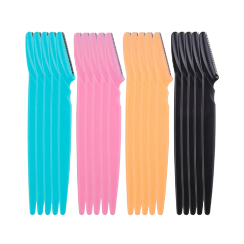 Lot de 10 rasoirs scalpels de Dermaplaning visage - Exfoliant & Rasage