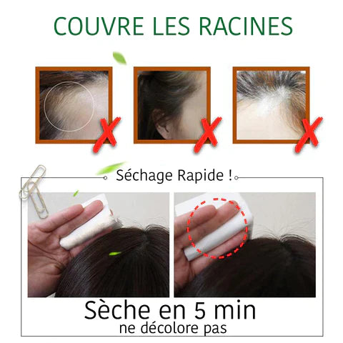 Lot de 2 stylo capillaire retouche racine - Rendu naturel