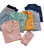 Pyjama mixte en gaze de coton