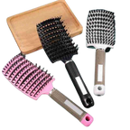 Brosse à Cheveux Démêlante en Poils de Sanglier