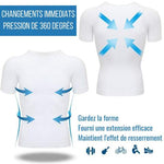 T-shirt Gainant Amincissant Mixte