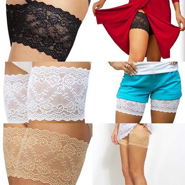 Lot de 3 bandes anti-frottement pour cuisses
