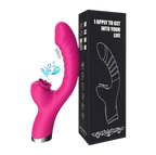 CANDY LUSH - Vibromasseur 2 en 1 - 20 modes de plaisir intense