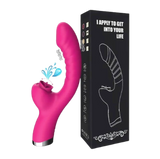 CANDY LUSH - Vibromasseur 2 en 1 - 20 modes de plaisir intense