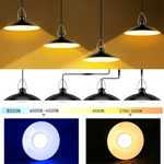 Lot de 2 lampes solaires suspendues