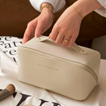 Trousse de voyage en cuir - Grande Capacité