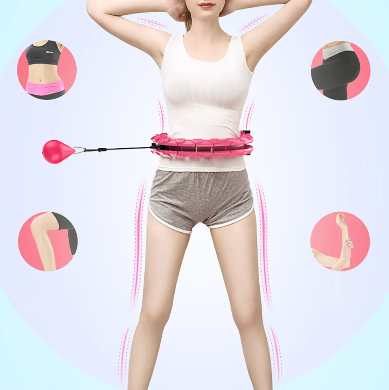 Cerceau de sport : Smart hoola hop