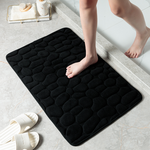 Tapis de bain pavé à mémoire de forme