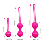 TRIO KEGEL - Kit de boules de Geisha & Vibro