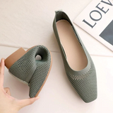 Ballerines bout carré en maille respirante - Collection 2023
