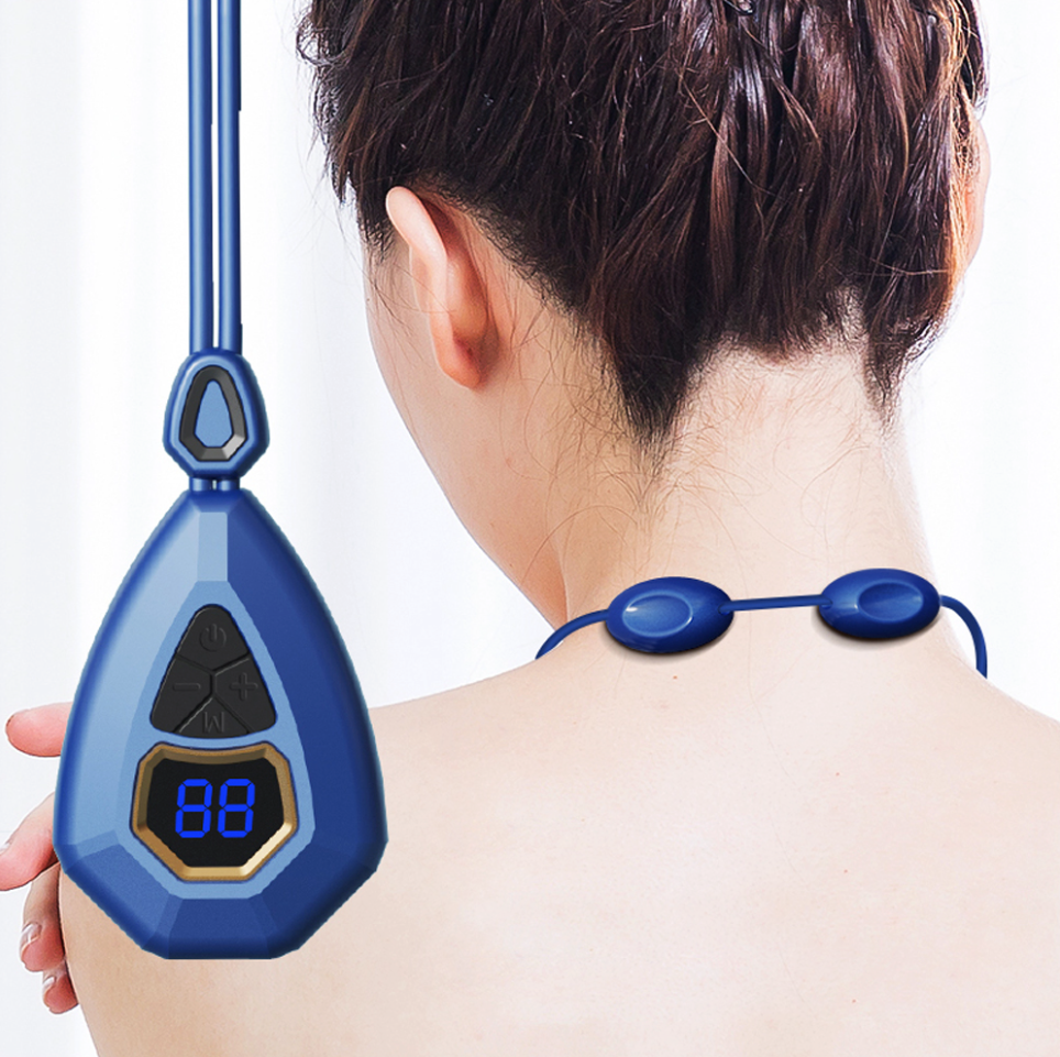 Mini masseur chauffant pour cervicales - 5 Modes & 15 intensités