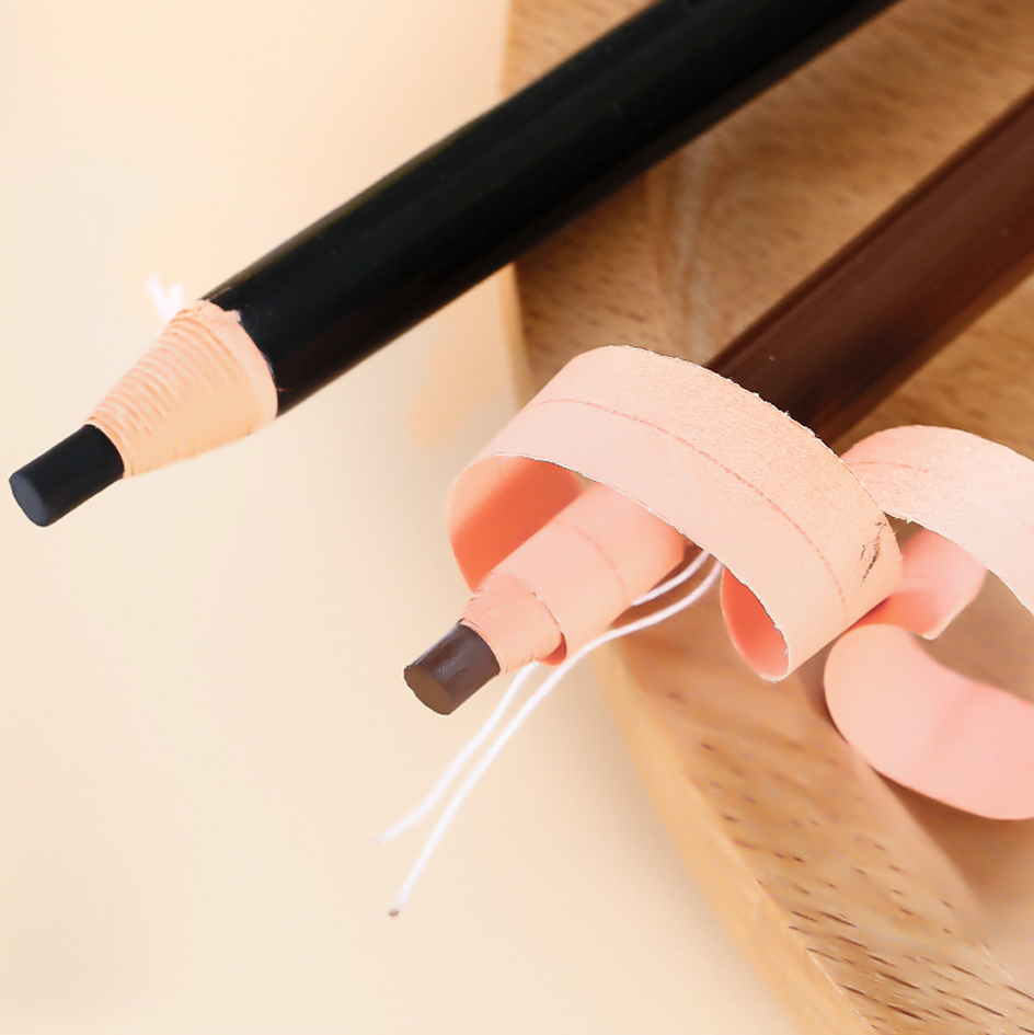 5x Crayons à sourcils longue tenue - Pas besoin de tailler
