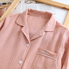 Pyjama mixte en gaze de coton