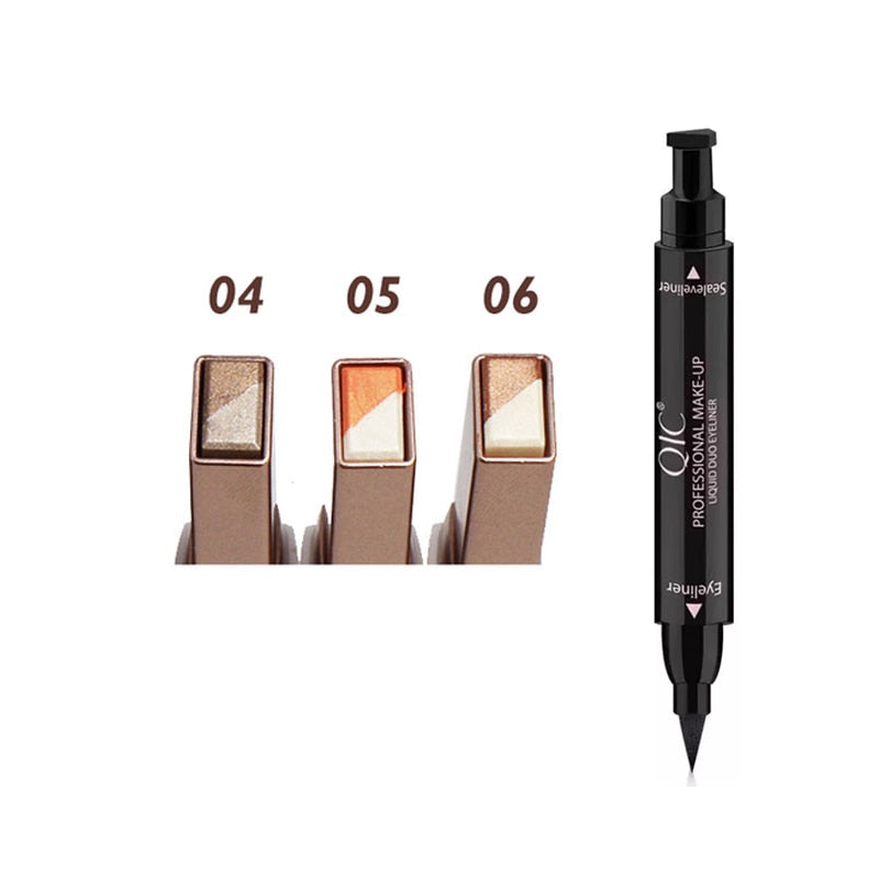 Lot de 3 Bâtons fard à paupières 2 en 1 Longue tenue + 1 EYELINER STAMP OFFERT