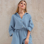 Cosy Summer - L'ensemble décontracté en gaze de coton