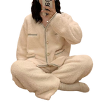 Pyjama en velours pour femme