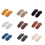 Lot de 10 paires de socquettes d'été en fibre de bambou