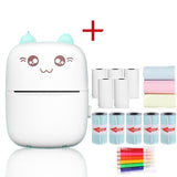 Mini Imprimante thermique sans fil + 10 Rouleaux OFFERTS