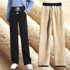 Pantalon ample pour femme doublure polaire