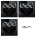 Lot de 3 culottes amincissantes en coton antibactériens et hygroscopiques