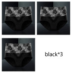 Lot de 3 culottes amincissantes en coton antibactériens et hygroscopiques