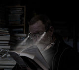 Lunettes de lecture 2 en 1 - Anti lumière bleue & LED