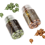 Capsules d'huiles réparatrices pour cheveux