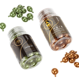 Capsules d'huiles réparatrices pour cheveux