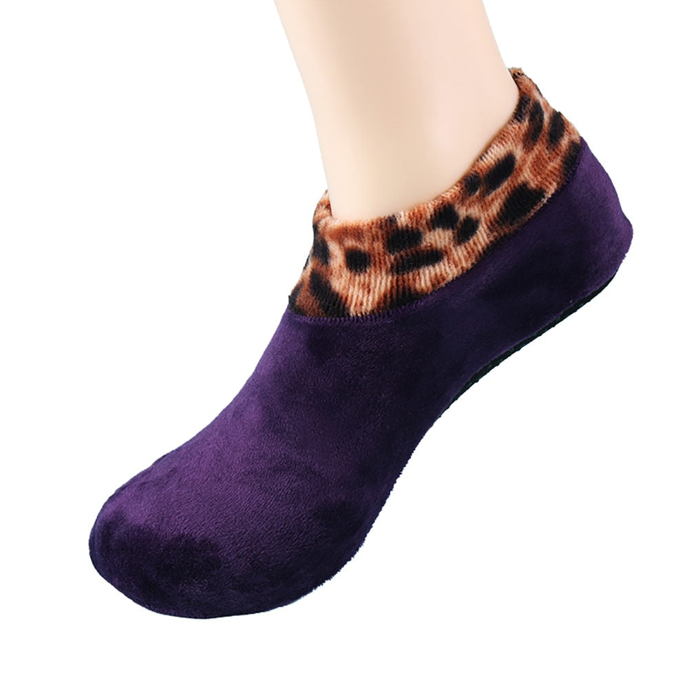 Chaussettes chaussons antidérapantes