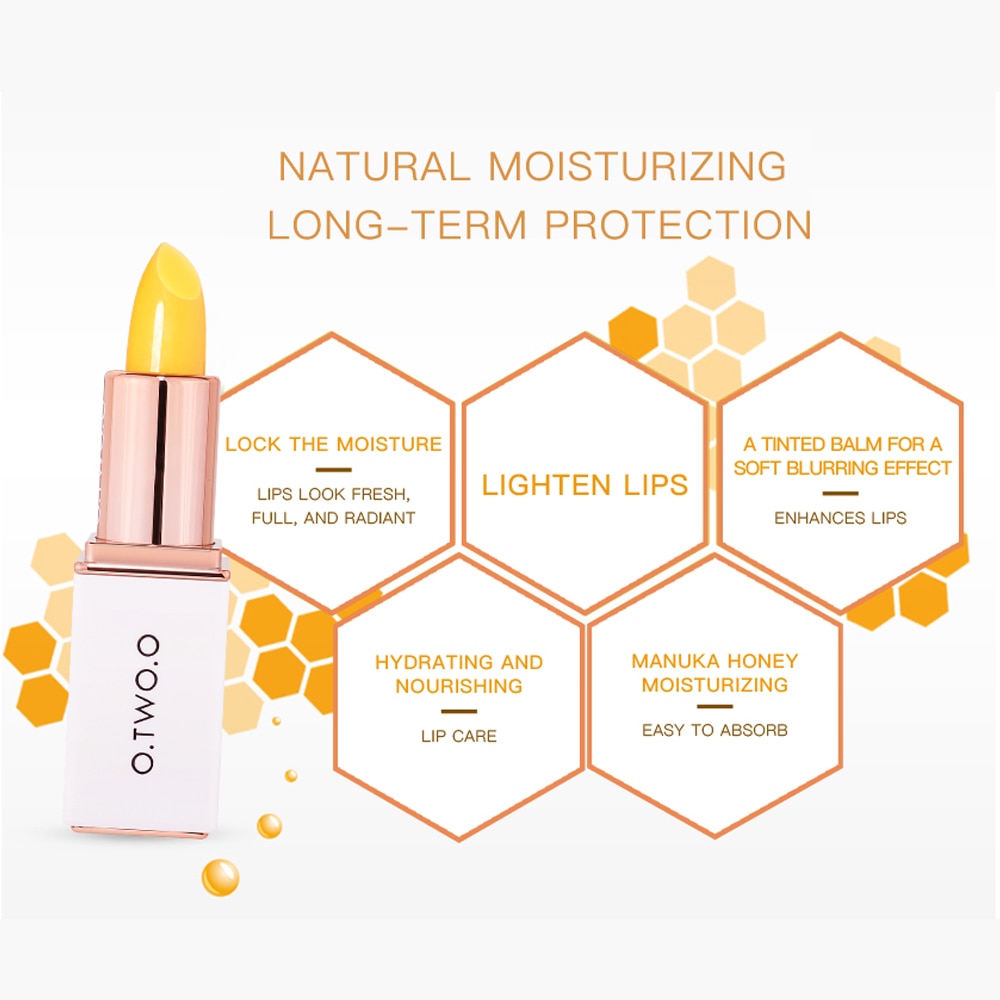 Baume à lèvre hydratant révélateur de couleur naturelle