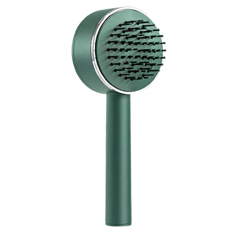 Brosse à cheveux autonettoyante