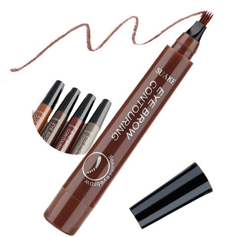 BROW PEN - Stylo feutre à sourcils 4 pointes précises - 1 ACHETÉ = 1 OFFERT