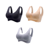Lot de 3 Brassières Dentelle 5D sans couture