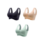 Lot de 3 Brassières Dentelle 5D sans couture