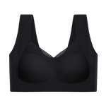 Brassière en soie glacée sans armatures