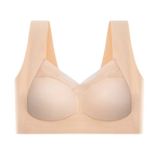 Brassière en soie glacée sans armatures