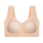 Brassière en soie glacée sans armatures
