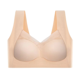 Brassière en soie glacée sans armatures