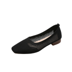 Ballerines bout carré en maille respirante - Collection 2023