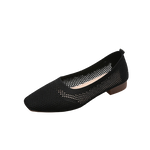 Ballerines bout carré en maille respirante - Collection 2023