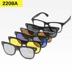 Set 6 Lunettes Polarisées pour Conduite, Soleil & Repos Visuel