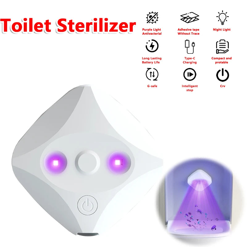 Lampe Intelligente de Stérilisation & Désinfection UVB pour Toilettes
