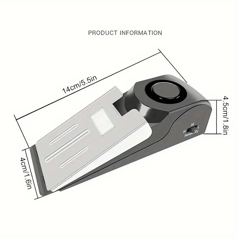 Butée de Porte avec Alarme 125dB Antivol