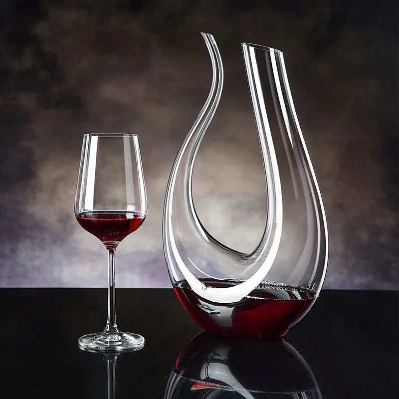 Décanteur à vin en cristal