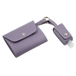 Pochette anti-bactérienne pour masques + Porte clé pour gel hydroalcoolique