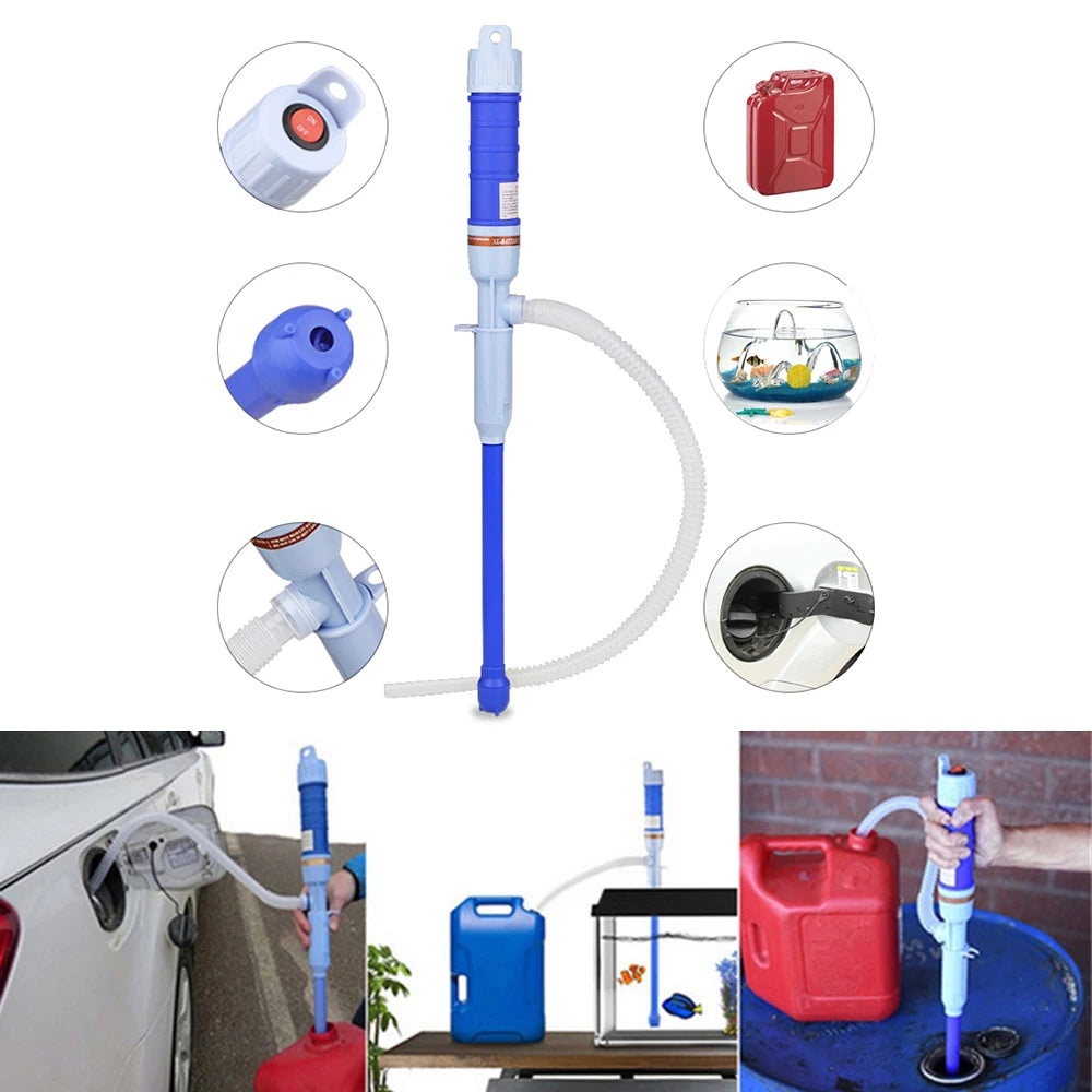 Pompe à Eau Électrique avec Tuyau Flexible - Idéale pour Transfert de Liquide