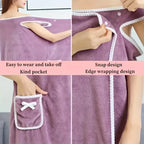 Absorbent Bath Towel Dress - Quick Drying for Beach, Pool, Spa, and Sports