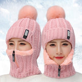 Bonnet en laine 2 en 1