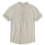 Chemise en lin respirant pour Homme